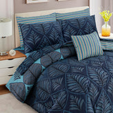 7 Pcs Comforter Set DZ-54 ( light weight filling )